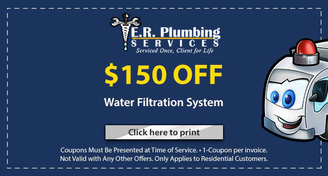 coupon for 150 off water filtration system