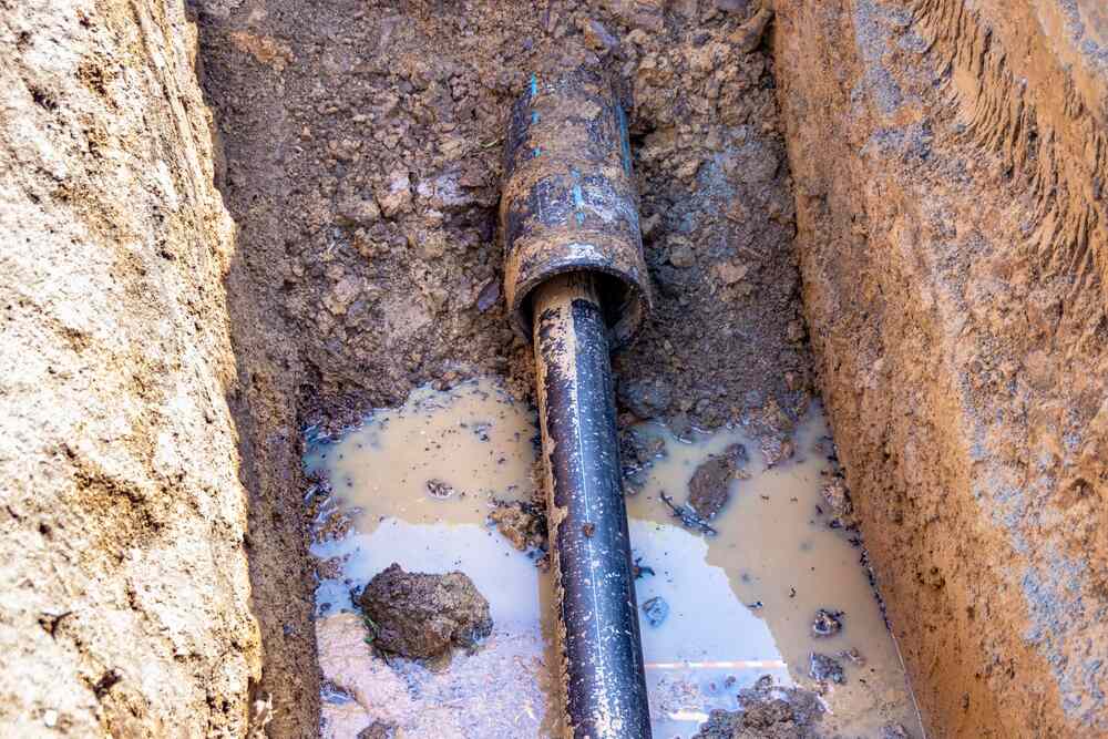 trenchless water line replacement