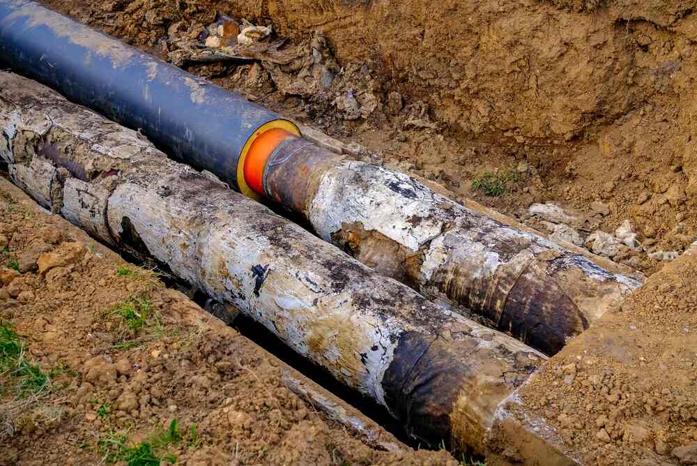 underground pipe replacement service